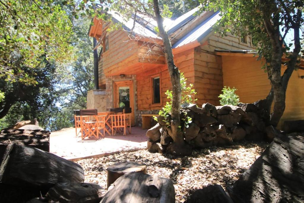 Posada La Escondida Villa Pehuenia Buitenkant foto