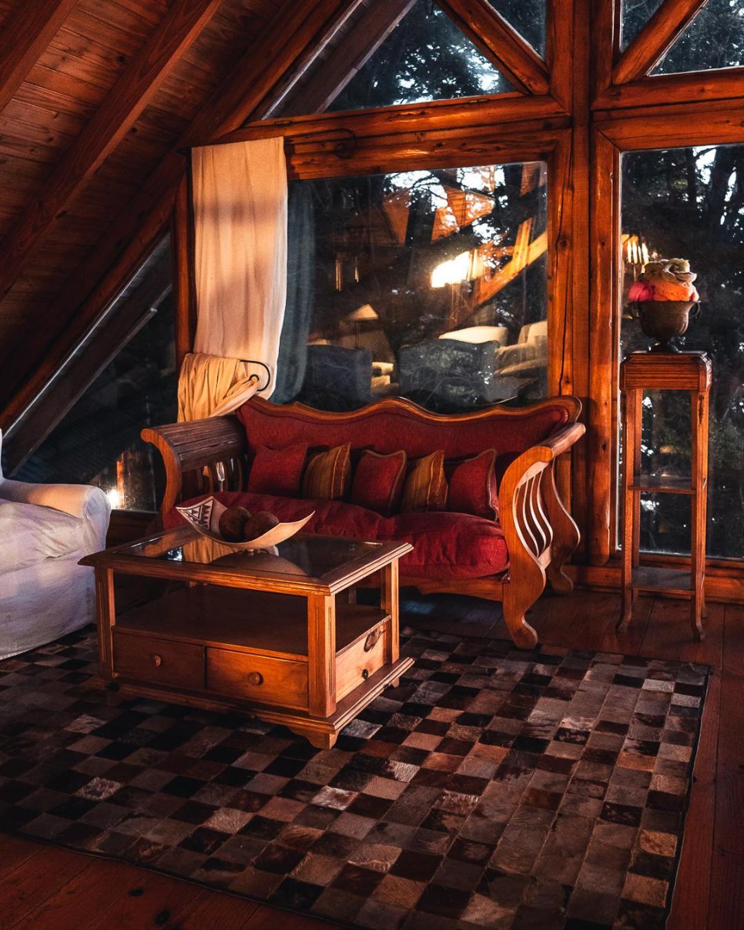 Posada La Escondida Villa Pehuenia Buitenkant foto