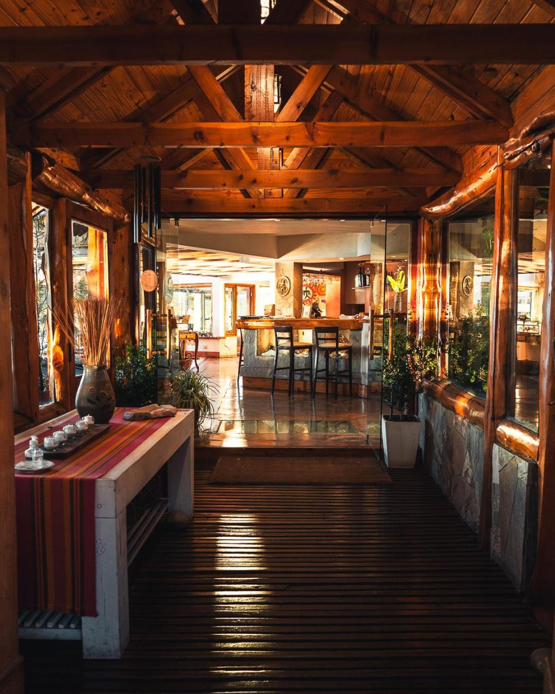 Posada La Escondida Villa Pehuenia Buitenkant foto