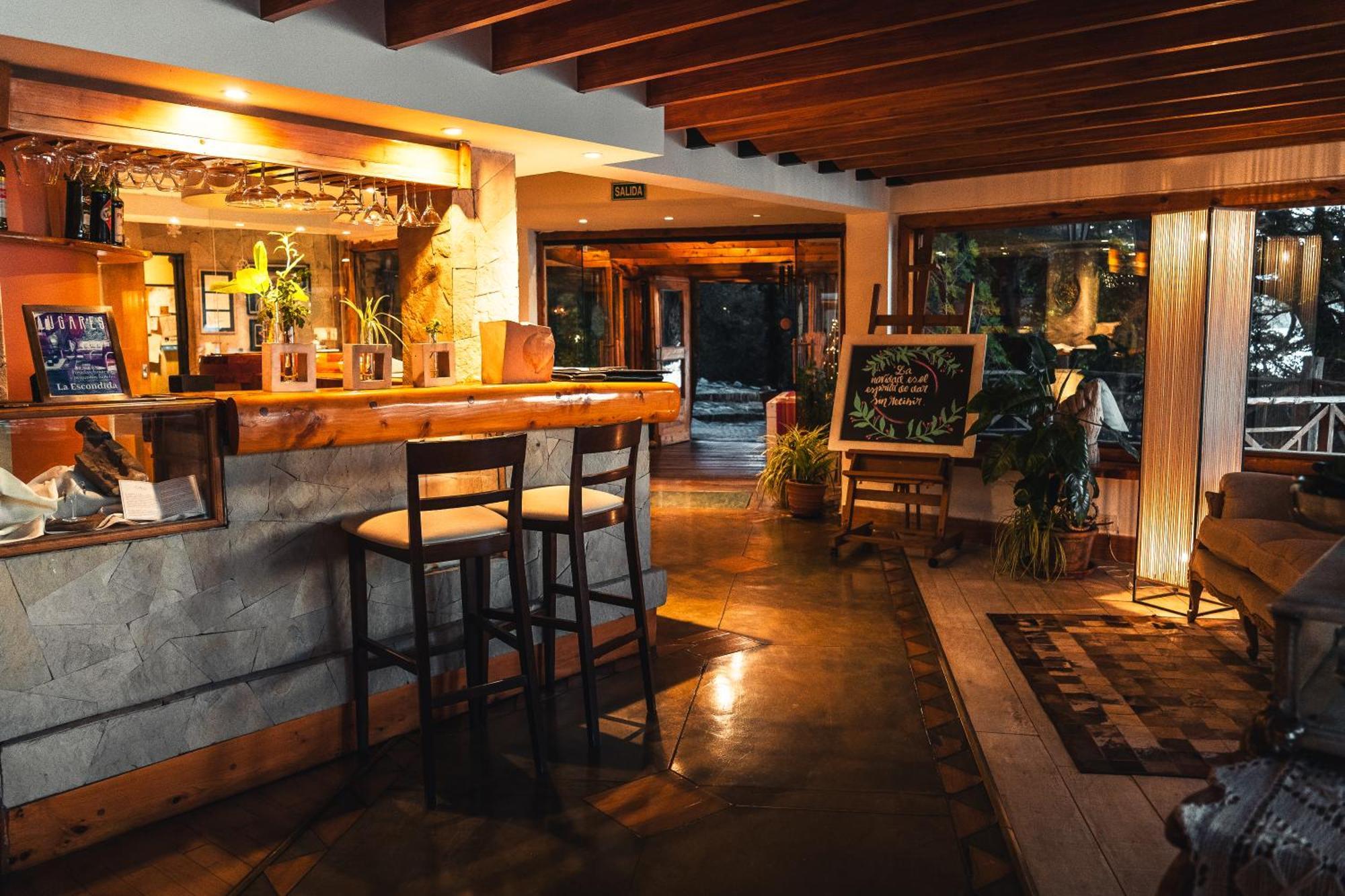 Posada La Escondida Villa Pehuenia Buitenkant foto